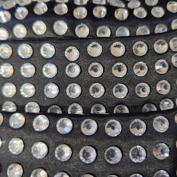 🕺💿💋STUNNING 70s GLAM!💋💿🕺Disco Fever Studio 54 Rhinestone Platform Boots - Picture 12 of 16